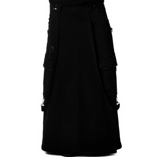 PUNK RAVE Jupe Pour Hommes ‘Thanos’ Noire Couleurs variées 1