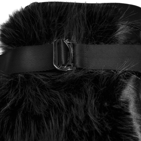PUNK RAVE Leg Warmers ‘Cool Girl’ Noirs marque pas cher en ligne 11