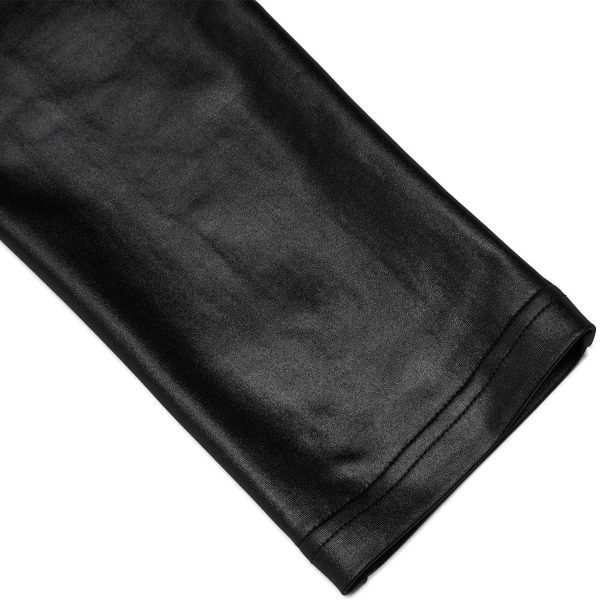 PUNK RAVE Leggings ‘Alluria’ Noir Et Rouge qualité supérieure 14
