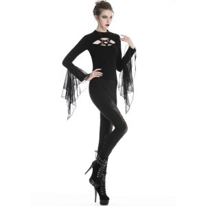 DARK IN LOVE Leggings ‘Amoret’ Noir grand choix 19