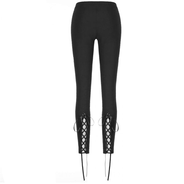 DARK IN LOVE Leggings ‘Amoret’ Noir grand choix 9