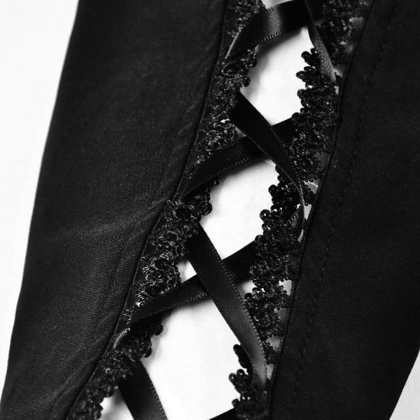 DARK IN LOVE Leggings ‘Amoret’ Noir grand choix 11