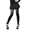 PUNK RAVE Leggings ‘MacBeth’ Noir nouveau produit 55