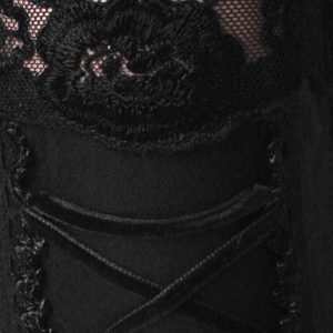 PUNK RAVE Leggings ‘MacBeth’ Noir nouveau produit 57