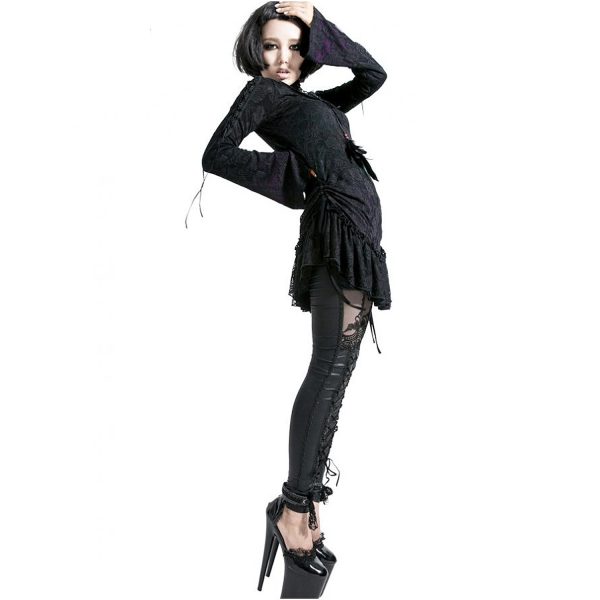 PUNK RAVE Leggings ‘MacBeth’ Noir nouveau produit 4