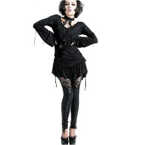 PUNK RAVE Leggings ‘MacBeth’ Noir nouveau produit 27
