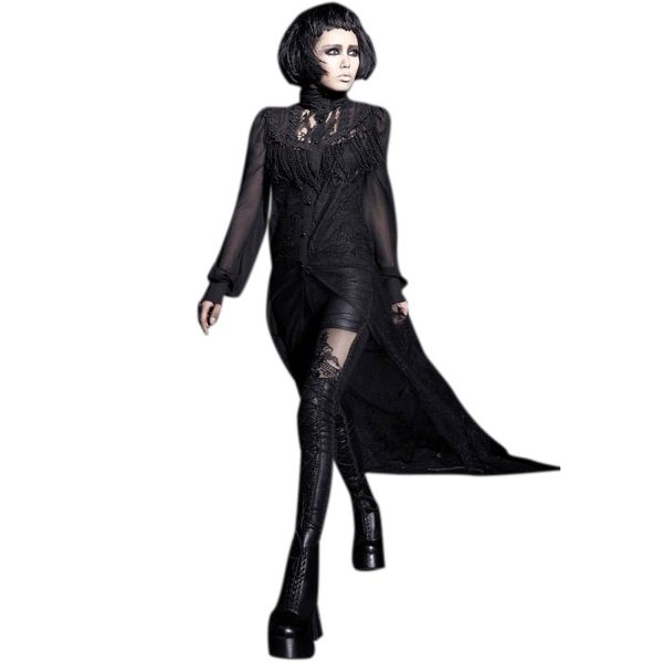 PUNK RAVE Leggings ‘MacBeth’ Noir nouveau produit 6