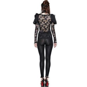 PUNK RAVE Leggings ‘Mephisto’ Noir comparez les prix 15