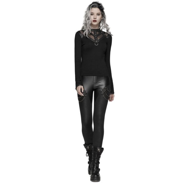 PUNK RAVE Leggings ‘Nebulos’ Noir nouvelle saison 3
