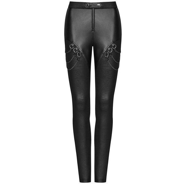 PUNK RAVE Leggings ‘Nebulos’ Noir nouvelle saison 12