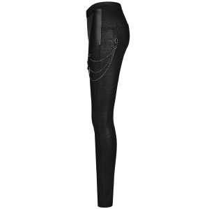 PUNK RAVE Leggings ‘Nebulos’ Noir nouvelle saison 42