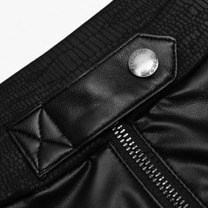PUNK RAVE Leggings ‘Nebulos’ Noir nouvelle saison 46