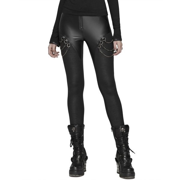 PUNK RAVE Leggings ‘Nebulos’ Noir nouvelle saison 8