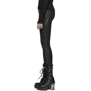 PUNK RAVE Leggings ‘Nebulos’ Noir nouvelle saison 34