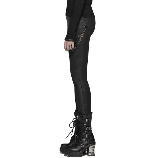 PUNK RAVE Leggings ‘Nebulos’ Noir nouvelle saison 10