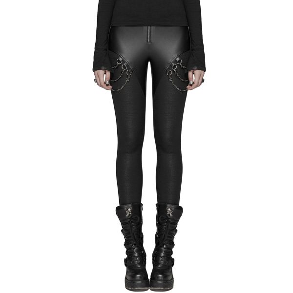 PUNK RAVE Leggings ‘Nebulos’ Noir nouvelle saison 11
