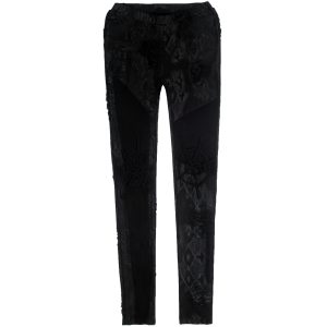 PUNK RAVE Leggings ‘Spiderella’ Noir design à la mode 46