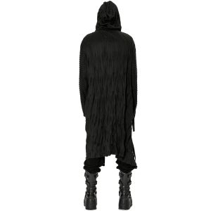 PUNK RAVE Long Manteau ‘Lycidas’ Noir nouvelle saison 20