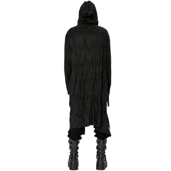 PUNK RAVE Long Manteau ‘Lycidas’ Noir nouvelle saison 4
