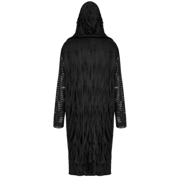 PUNK RAVE Long Manteau ‘Lycidas’ Noir nouvelle saison 10