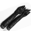 ﻿soldes PUNK RAVE Longs Gants ‘Independant’ Noirs 35