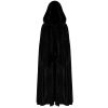 a Prix Discount PUNK RAVE Longue Cape ‘Orphelia’ Noire 56