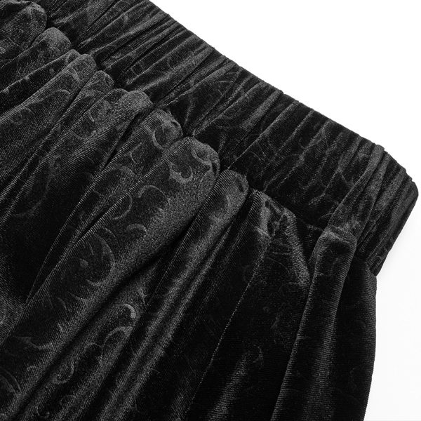 PUNK RAVE Longue Jupe Victorienne ‘Maelyss’ Noire livraison la plus rapide 12
