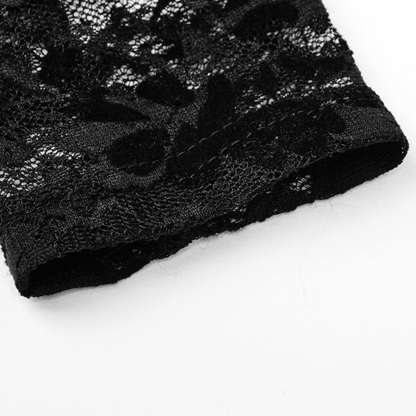 Acheter Maintenant PUNK RAVE Longue Robe Cape Gothique ‘Nightspell’ Noire 12