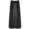 Acheter Maintenant PUNK RAVE Longue Robe Cape Gothique ‘Nightspell’ Noire 58