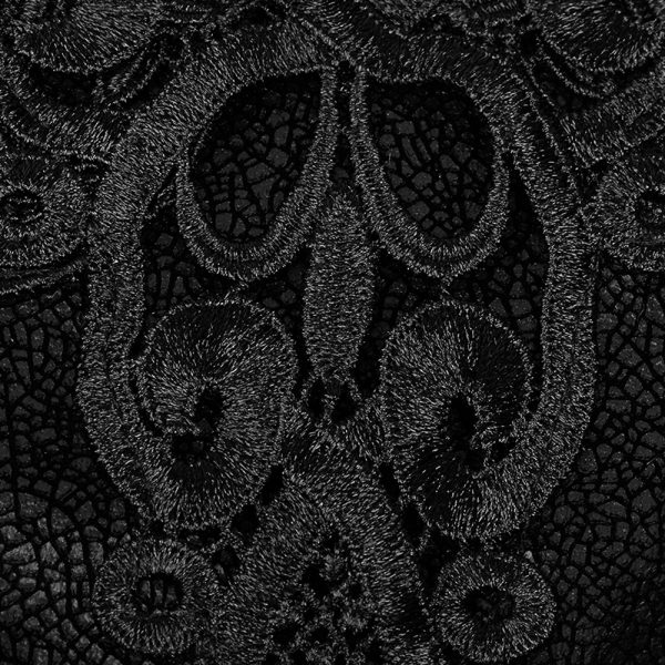 Acheter Maintenant PUNK RAVE Longue Robe Cape Gothique ‘Nightspell’ Noire 11