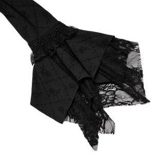 haute qualité PUNK RAVE Longue Robe ‘Metzli’ Noire 34
