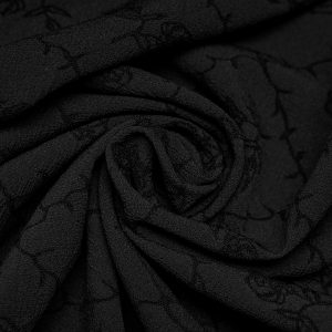 haute qualité PUNK RAVE Longue Robe ‘Metzli’ Noire 36