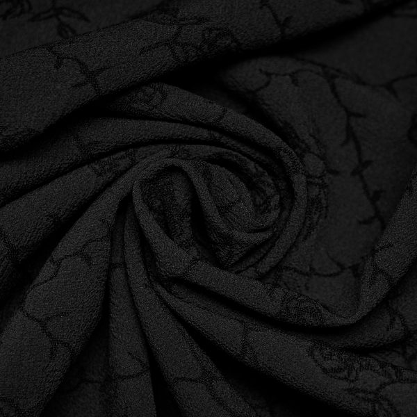 haute qualité PUNK RAVE Longue Robe ‘Metzli’ Noire 13