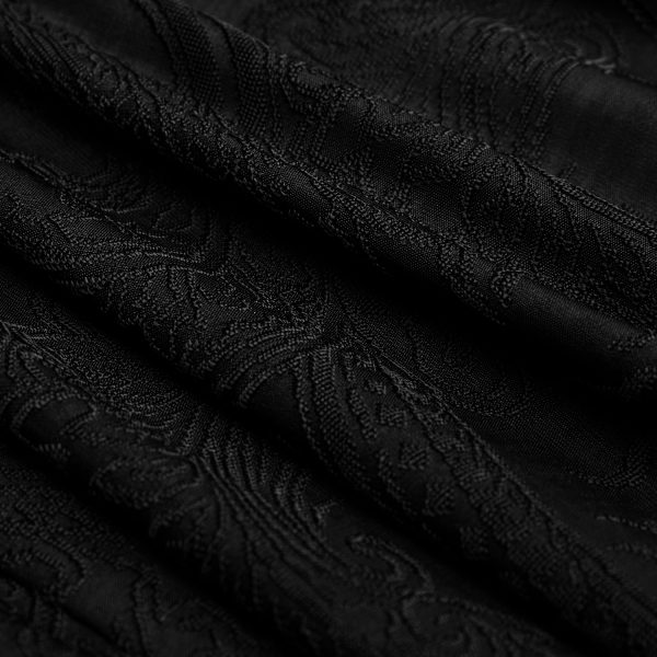 Promotio de vente PUNK RAVE Longue Robe ‘Mina’ Noire 17
