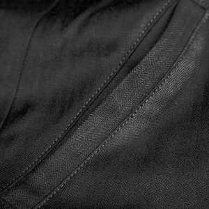 Acheter Maintenant PUNK RAVE Longue Veste ‘Black Cardinal’ En Brocart Noir 39