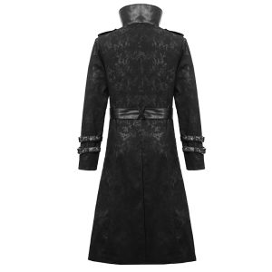 marque pas cher DEVIL FASHION Longue Veste ‘Haboolm’ Noire 42