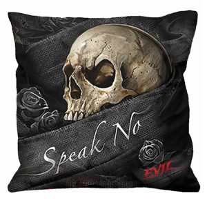 Spiral Direct Lot De 3 Coussins ‘See No Evil’ Carrés soldes de Noël 12