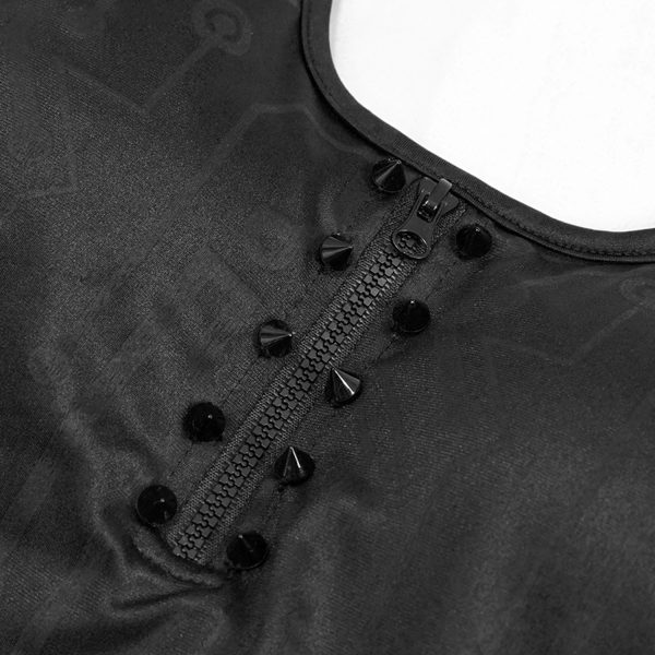 commentaire favorable DEVIL FASHION Maillot De Bain ‘Cyber Game’ Avec Spikes Noir 16