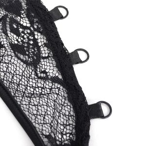 DEVIL FASHION Maillot De Bain ‘Finely Gothic’ Noir économies garanties 50