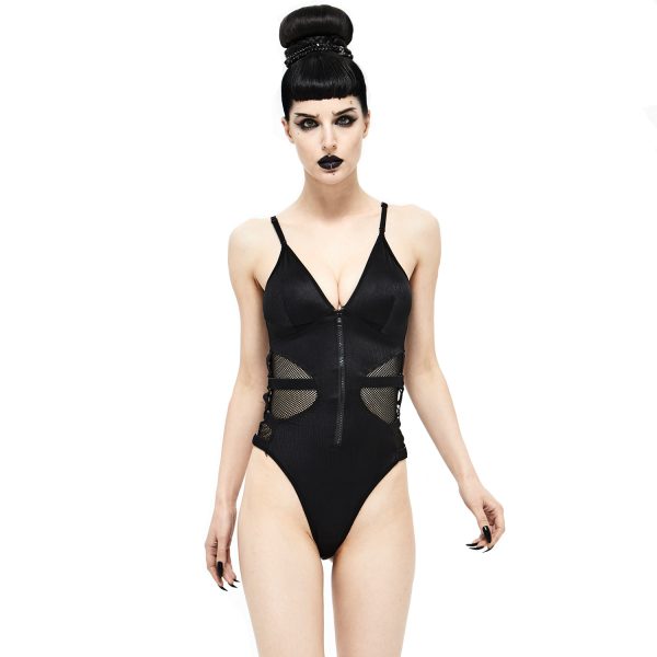 luxe soldes DEVIL FASHION Maillot De Bain ‘Murmur’ Noir 3