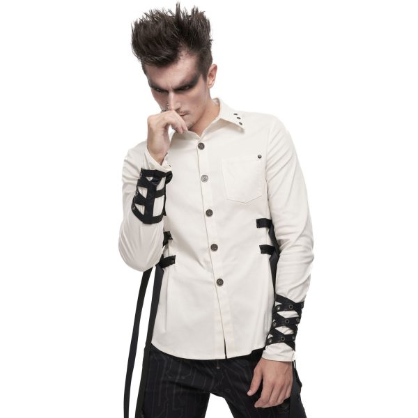 DEVIL FASHION Manchettes ‘Cryock’ Noires Paris 5
