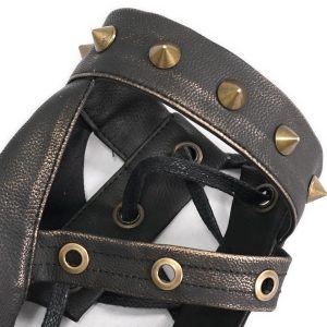pas cher en vente DEVIL FASHION Manchettes ‘Steampunk Gear’ Marrons 51