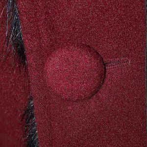 DEVIL FASHION Manteau à Capuche ‘Red Frozen’ Rouge Et Noir en solde 40