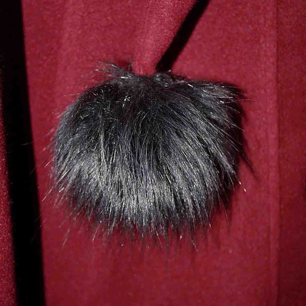 DEVIL FASHION Manteau à Capuche ‘Red Frozen’ Rouge Et Noir en solde 14