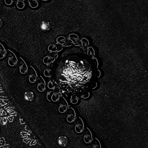 pas cher en vente DEVIL FASHION Manteau ‘Azalaïs’ Noir 15