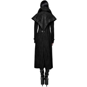 pas cher en vente DEVIL FASHION Manteau ‘Azalaïs’ Noir 22