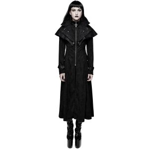pas cher en vente DEVIL FASHION Manteau ‘Azalaïs’ Noir 24