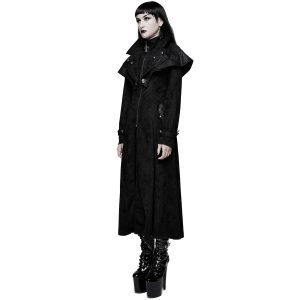 pas cher en vente DEVIL FASHION Manteau ‘Azalaïs’ Noir 26