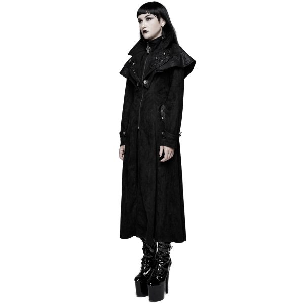 pas cher en vente DEVIL FASHION Manteau ‘Azalaïs’ Noir 6