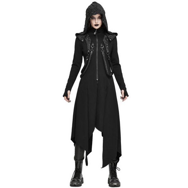 marque moins cher DEVIL FASHION Manteau ‘Badriyah’ Noir 3